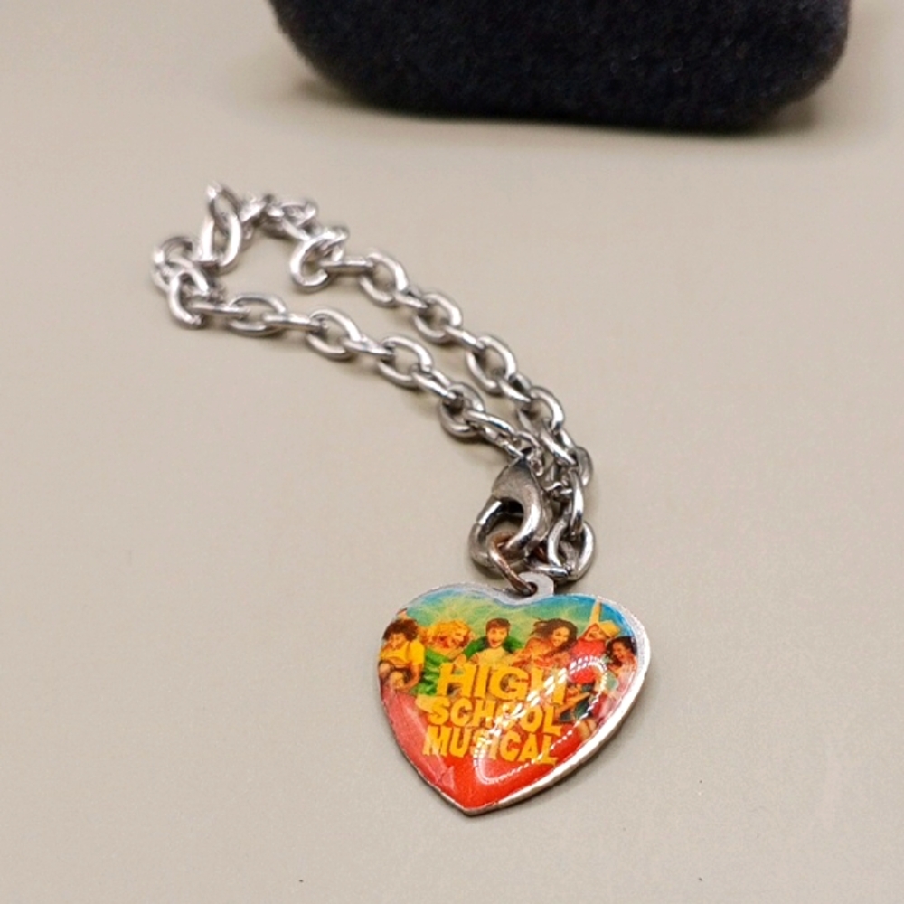 High School Musical Heart Charm Bracelet
